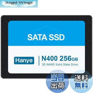 �y���������zHanye SSD 3D NAND TLC�̗p ����2.5�C���` SATAIII 6Gb/s 520MB/s �A���~��➑� ���K�㗝�X�i ����3�N �T�C�Y�F256GB