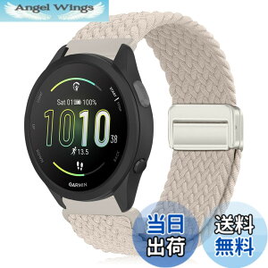 �y���������z[KeeFos] 20mm �o���h Garmin(�K�[�~��) Forerunner 170/170 Music /70/Approach J1/Forerunner 570 42mm/165/245/645/Approach S50/S44/Vivoactive 6/5�Ή� �����o���h �i�C�����f�� ���C�o�b�N�� �}�O�l�b�g���o�b�N