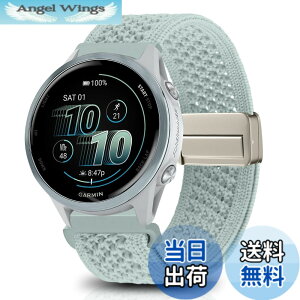 �y���������z[KeeFos] 20mm �o���h Garmin(�K�[�~��) Garmin Forerunner 170/170 Music 70/Approach J1/Forerunner 570 42mm/165/245/645/Approach S50/S44�Ή� �����o���h �i�C�����f�� ���C�o�b�N�� �}�O�l�b�g���o�b�N�� �ւ�