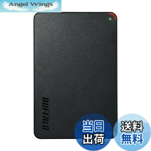 �y���������zBUFFALO �~�j�X�e�[�V���� USB3.1(Gen1)/USB3.0�p�|�[�^�u��HDD HD-PCFSU3-BBA�V���[�Y �F�F�u���b�N�A�T�C�Y�F2.0TB