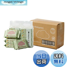 【送料無料】【bc babycare】 おしりふき 80枚入り 12パック 赤ちゃん お尻拭き 厚手 ウェットティッシュ ウェットワイプ 手口ふき 蓋付 無添加 純水99.9％ 色：白