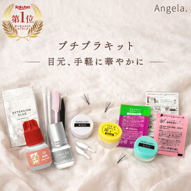 送料無料 セルフ マツエク まつげエクステ 11点 プチプラキット まつエク まつ毛エクステ セルフマツエク アンジェララッシュ D15