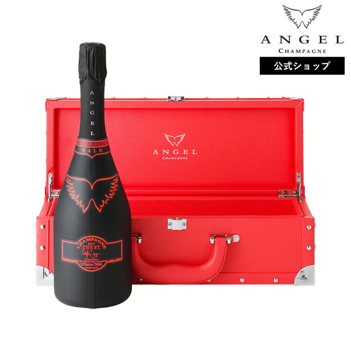 楽天市場】【公式限定ラッピング】ANGEL CHAMPAGNE NV Brut HALO Red 