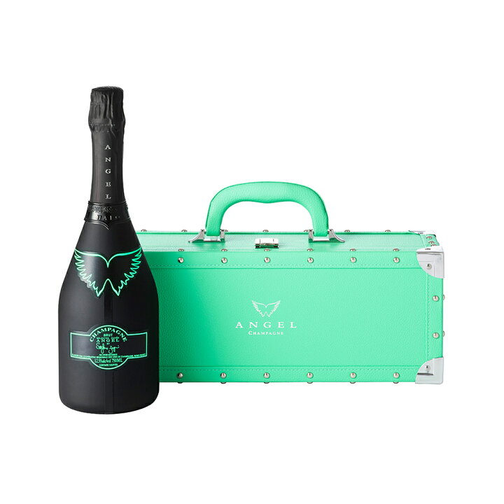 楽天市場】【公式限定ラッピング】ANGEL CHAMPAGNE NV Brut HALO Green  