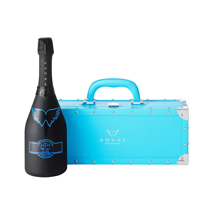 楽天市場】【公式限定ラッピング】ANGEL CHAMPAGNE NV Brut HALO Blue 