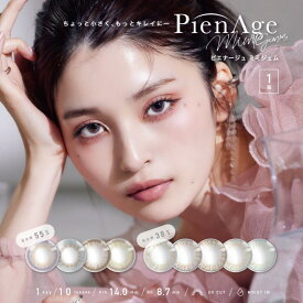 【ネコポス】PienAge 1day ピエナージュ ミミジェム ワンデー (10枚入) ピエナージュ55a 1day ワンデー カラコン 使い捨て one day contact lens 宝石 コンタクト キラキラ瞳 キラキラ mimigemme