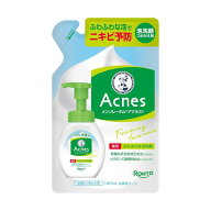 【300円OFFクーポン★14日19:59迄】メンソレータム アクネス 薬用ふわふわな泡洗顔つめかえ (140ml) | 洗…