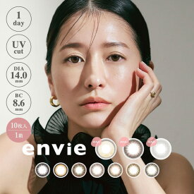 【ネコポス】envie 1day アンヴィワンデー (10枚入) アンヴィ ワンデー 度あり 度なし 使い捨て カラーコンタクト カラコン contact lens アンビ 裸眼風 裸眼 ナチュラル 自然 バレないカラコン おすすめ 人気 プラムブラック バレない ナチュ盛れ