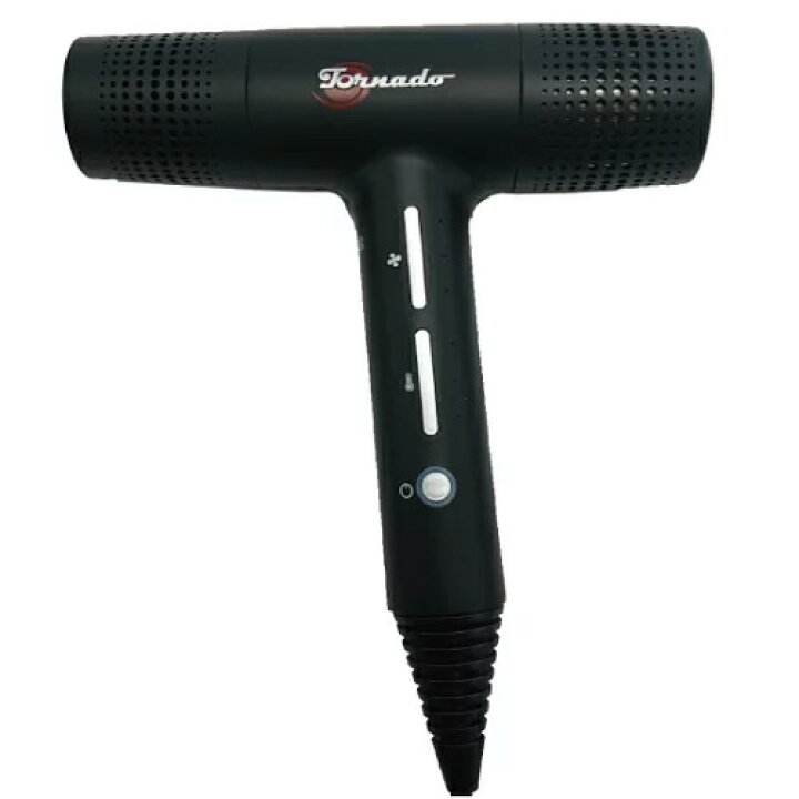 楽天市場】トルネード デジタル ヘアドライヤー 1200W ブラック 大風量 