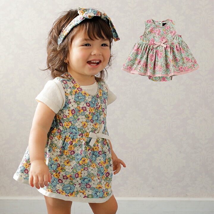 楽天市場 ベビー服 Coto Cotte 花柄ワンピボディ ベビー服 ベビー アパレル 新生児 乳児 赤ちゃん あかちゃん花柄ワンピボディ 男の子 女の子 マタニティ授乳服ベビー Angeliebe