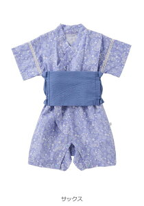 「期間限定SALE」【mocmof】帯付き甚平ロンパース ベビー 70 80 男の子 女の子 赤ちゃん 夏祭り 花火大会 出産祝い 和装 衣装 かわいい おしゃれ 春 夏 春夏