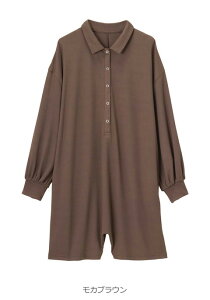 「選べる福袋対象商品」マタニティ ルームウェア 前開き パジャマ オールインワン ハーフパンツ 部屋着 つなぎ ロンパース 大人 長袖ショートパンツ 無地 授乳服 妊婦 産前産後 臨月 すっき