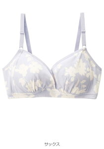 授乳ブラ マタニティ ブラジャー Rosemadame(ローズマダム) 下着 産前 産後 授乳 妊婦 インナー かわいい おしゃれ 春 夏 秋 冬 M L 綿混花柄 ソフトブラ 横流れ防止