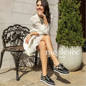 ʌ 2025V NICOLE LEE jR[[ BLING23037 hV[Y fB[X OWA[ JWA Xj[J[  CXg[Xj[J[ ΃LLrW[ nicolelee jR