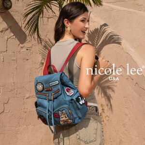 2025 ʌ NICOLE LEE jR[[ P17085 }`pb`obNpbN fj fB[X L 񂿂  Aj} ubNJ[ bNTbN tu jR[ |Pbg  