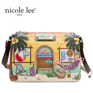 ���ʌ��� NICOLE LEE �j�R�[�����[ SS17267 SUNANDSAND �N���X�{�f�B�o�b�O �n���h�o�b�O ���f�B�[�X �r�[�`�T�C�h ���� �o�b�N �T���A���h�T���h �j�R�����[ �V�����_�[�o�b�O �r�W���[ �t�����W 