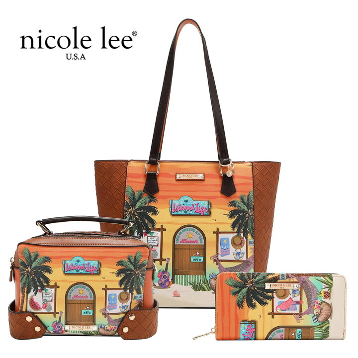 楽天市場】数量限定 NICOLE LEE ニコールリー SET17297 SUNANDSAND 3点 