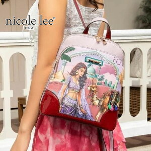 ���ʌ��� NICOLE LEE �j�R�[�����[ QC17273 QUEEN CLEOPATRA BACKPACK ���f�B�[�X �N���I�p�g�� �N�C�[�� �o�b�N�p�b�N �����b�N�T�b�N �炭�� �r�W���[ �X�p���R�[�� �t�ďH�~ 30�� 40�� 20�� �G���K���g 