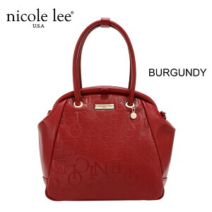 2026�V�� ���ʌ��� NICOLE LEE �j�R�[�����[ EMB17513 EMBOSSED ELEGANCE FRAME SHOULDER BAG �G���{�X���H �G���K���X ���m�O���� ���S�� ���f�B�[�X �t���[�� �n���h�o�b�O 2WAY �V�����_�[�o�b�O �ʋΒʊw �h