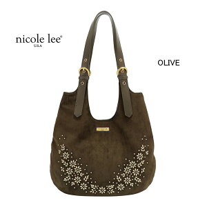 2026�V�� ���ʌ��� NICOLE LEE �j�R�[�����[ P17500 FLORAL LEAF HOBO BAG �t���[���� ���[�t �z�[�{�[�o�b�O �V�����_�[�o�b�O �X�G�[�h�o�b�O �ԕ� �� ��l�̂������o�b�O �G���K���g ���g���N���V�b�N