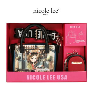 2026�V�� ���ʌ��� NICOLE LEE �j�R�[�����[ GFT17675 VIRTUAL FRIEND 2PC GIFT SET / MINI CROSSBODY AND POUCH ���f�B�[�X �~�j�o�b�O �|�[�` BOX �n���h�o�b�O �o�b�N �� �j�R�����[ 30�� 40�� 20�� 50�� 60�� ���s ����
