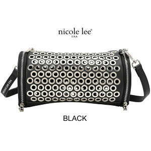 2026�V�� ���ʌ���INICOLE LEE �j�R�[�����[ P17480 GROMMET EDGE BARREL BAG ���f�B�[�X �O�����b�g �G�b�W �o�����o�b�O �n�[�h�E�F�A�̋P�� ���_�� �j�R�����[ �X�s�[�f�B ���` �V�����_�[�o�b�O ���^