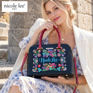 2026�V�� ���ʌ���INICOLE LEE �j�R�[�����[ KD17705 KEEP DREAMING DOME BAG ���f�B�[�X �G���K���g �J���t�� �h�[���o�b�O 2WAY �V�����_�[ �t�����[ �ԕ� �t���[���� �r�[�Y �r�W���[ 30�� 40�� 20�� �j�R