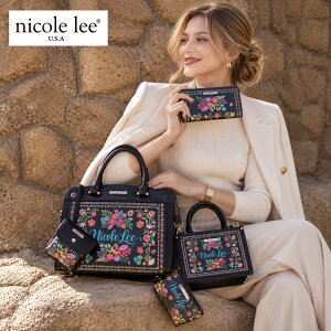 2026�V�� ���ʌ���INICOLE LEE �j�R�[�����[ SET17774 KEEP DREAMING 5PC SET SATCHEL BAG, CROSSBODY, POUCH, COINPURSE, WALLET ���f�B�[�X �G���K���g 5�_�Z�b�g ��΃r�W���[ �V�����_�[ �t�����[ �ԕ� �t���[���� �r