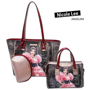 ʌI NICOLE LEE jR[[ SET16041 fB[X 3_Zbg g[gobO{X[obO{}`|[` CRYSTAL PALACE r[KU[ B[K lC  uh obN 30 40