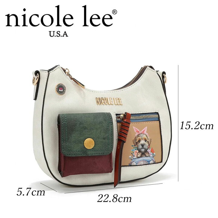 楽天市場】数量限定 NICOLE LEE ニコールリー P17104 MULTI COLORBLOCK