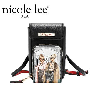 ���ʌ��� NICOLE LEE �j�R�[�����[ PRT17146 LADIES NIGHT OUT FLAP PHONE CASE CROSSBODY ���f�B�[�X �X�}�z�P�[�X �X�}�z�V�����_�[ �����z�V�����_�[ �C�O�@���{���K�i�@�u�����h �o�b�N �j�R�����[ ��l��