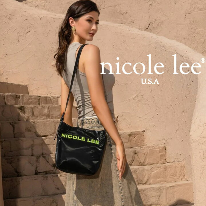 楽天市場】2024 新作 数量限定 NICOLE LEE ニコールリー P17014 BLACK  