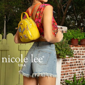 2025�V��@���ʌ��� NICOLE LEE �j�R�[�����[ N17235 3WAY �J���[�p�b�`�}���`�o�b�O �n���h�o�b�O �~�j�����b�N ������ �o�b�N�p�b�N �i�C�����o�b�O ���f�B�[�X �r�[�K�����U�[ 30�� 40�� 20�� 50�� 