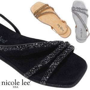2025V ʌ NICOLE LEE jR[[ SNDL23101 DANI RHINESTONE SANDAL fB[X OWA[ CXg[ T_ ΃LLrW[ XNGAgD NXXgbv jR[ C 