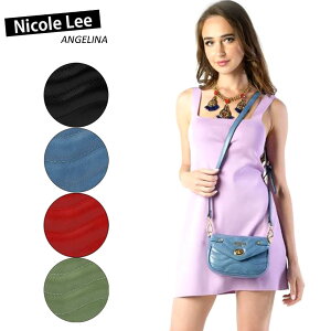 ���ʌ��� NICOLE LEE �j�R�[�����[ P16293 ALMA CROSSBODY ���f�B�[�X �L���e�B���O �~�j�o�b�O �V�����_�[ ������ �t�ďH�~ �r�[�K�����U�[ ���B�[�K�� �l�C 30�� 40�� 20�� SDGs �T�X�e�i�u�� ���s �M�d