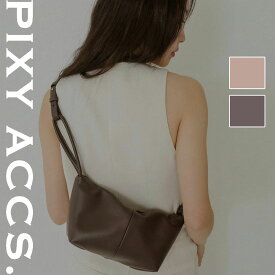 保証付 返品OK 日本正規代理店 2025 PIXY ACCS. ピクシーアックス PX2400027 レディース ボディバッグ メッセンジャー ナナメ掛け ショルダーバッグ 2WAY フォーマル 小さめ 春夏秋冬 ビーガンレザー 人気 20代 30代 40代 50代 60代 台湾 靈感調頻迷你肩背包 通勤通学