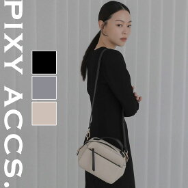 保証付 返品OK 日本正規代理店 2025 PIXY ACCS. ピクシーアックス PX240015 レディース リッチ ロゴ キューブバッグ ショルダーバッグ ハンドバッグ 通勤通学 レザー 人気 20代 30代 40代 50代 台湾 流轉立方小方包 キュービックスモールスクエアバッグ バイカラー