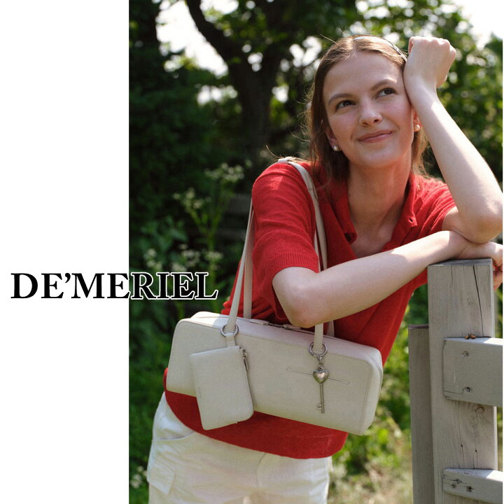 DE MERIEL ドゥメリエル Bread Boston Bag ブレッド ボストンバッグ 2色展開 韓国ファッション 限定品 人気 完売必須 ハンドバッグ ユニセックス ミニバッグ 公式通販