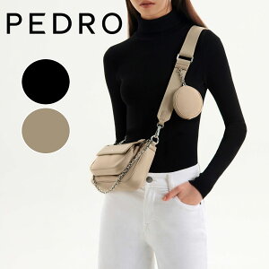 ۏؕt ԕiOK {@Ki 2025 {׃uh PEDRO yh PW2-75210093-4 Dilone Nylon Double Flap Shoulder Bag iC 2way V_[obO Vv TRbV ʋΒʊw COs {fBobO