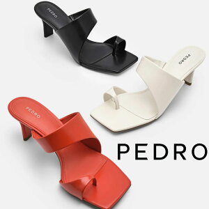 �ۏؕt �ԕiOK ���{�@���K�i ���{�����׃u�����h PEDRO �y�h�� PW1-26680059 Rocco Leather Heel Sandals �J�[�t���U�[ ���b�R �q�[�� �T���_�� �ʋΒʊw ���f�B�[�X �l�C 30�� 40�� 50�� 60�� �N���V�b�N �Z��