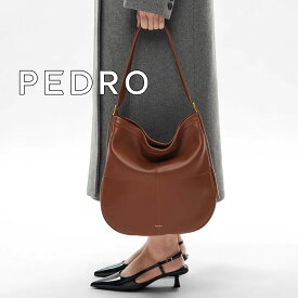 保証付 返品OK 日本　正規品 日本未入荷ブランド PEDRO ペドロ PW2-35060020 ロゴ Seren Hobo Bag ワンショルダー バッグ トートバッグ 通勤通学 レディース ポーチ付き モダン 人気 30代 40代 50代 60代 バッグインバッグ ステッチ クラシック マザーズバッグ