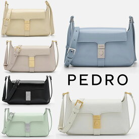 保証付 返品OK 日本　正規品 日本未入荷ブランド PEDRO ペドロ PW4-35940021 ロゴ Studio Leather Phone Pouch ポーチ ショルダーバッグ 通勤通学 ミニショルダー 人気 30代 40代 50代 60代 ミニバッグ クラシック かばん 入学 入園 卒業 卒園 スマホショルダー