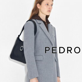 保証付 返品OK 日本　正規品 日本未入荷ブランド PEDRO ペドロ PW2-35210020 ロゴ StudioRiftLeather HoboBag トートバッグ ショルダー ハンドバッグ 人気 30代 40代 50代 60代 エレガンス クラシック かばん 入学 入園 卒業 卒園 レトロクラシカル 通勤通学 大きめ