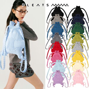 2026�V�u�����h�I�ۏؕt �ԕiOK PLEATS MAMA �v���[�c�}�} ���{ ���K�i �����׃u�����h New Bow Backpack �j�b�g�o�b�O �҂ݍ��� �����b�N�o�b�O �o�b�N�p�b�N �T�X�e�i�u�� �؍� �|�\�l���p 20�� 30�� 4