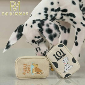 保証付 返品OK 正規品 ROBINMAY ロビンメイ ZL001 ディズニーコラボ 小銭入れ ディズニー猫と犬シリーズ ナイロン ポーチ ミニポーチ シガレット 小物入れ 台湾 20代 30代 40代 50代 60代 通勤通学 ピノキオ シンデレラ マリーちゃん 101匹わんちゃん コスメ