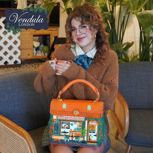 Vuh ʌ Vendula London xf[ h Sugar and Spice Coffee Shop Grace Bag fB[X g AeB[N 2WAY nhobO V_[ tďH~ r[KU[ pG t@b