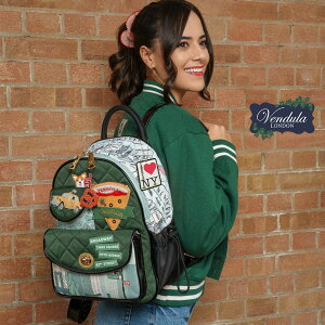2025 Vuh ʌ Vendula London xf[ h New York City Cats & Corgis Zoe Backpack fB[X obNpbN bN V_[ tďH~ r[K pG 30 40 20  L