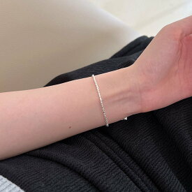 【最大40%オフクーポン★お買い物マラソン】 ブレスレット レディース トレンド 人気シルバーアクセサリー スターリングシルバー シルバー925 金属アレルギー 対応 銀