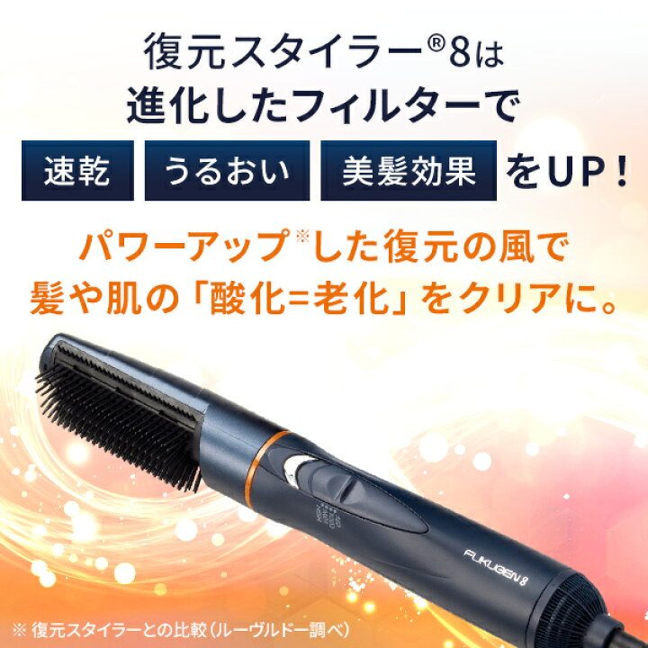 楽天市場】【正規販売店】 LOUVREDO ルーヴルドー 復元スタイラー 8 