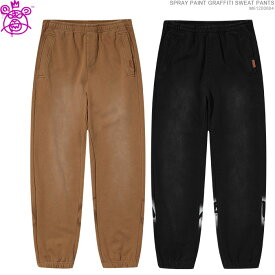 クーポン配布中/ MISHKA スウェットパンツ ミシカ ジョガーパンツ SPRAY PAINT GRAFFITI SWEAT PANTS ストリート/